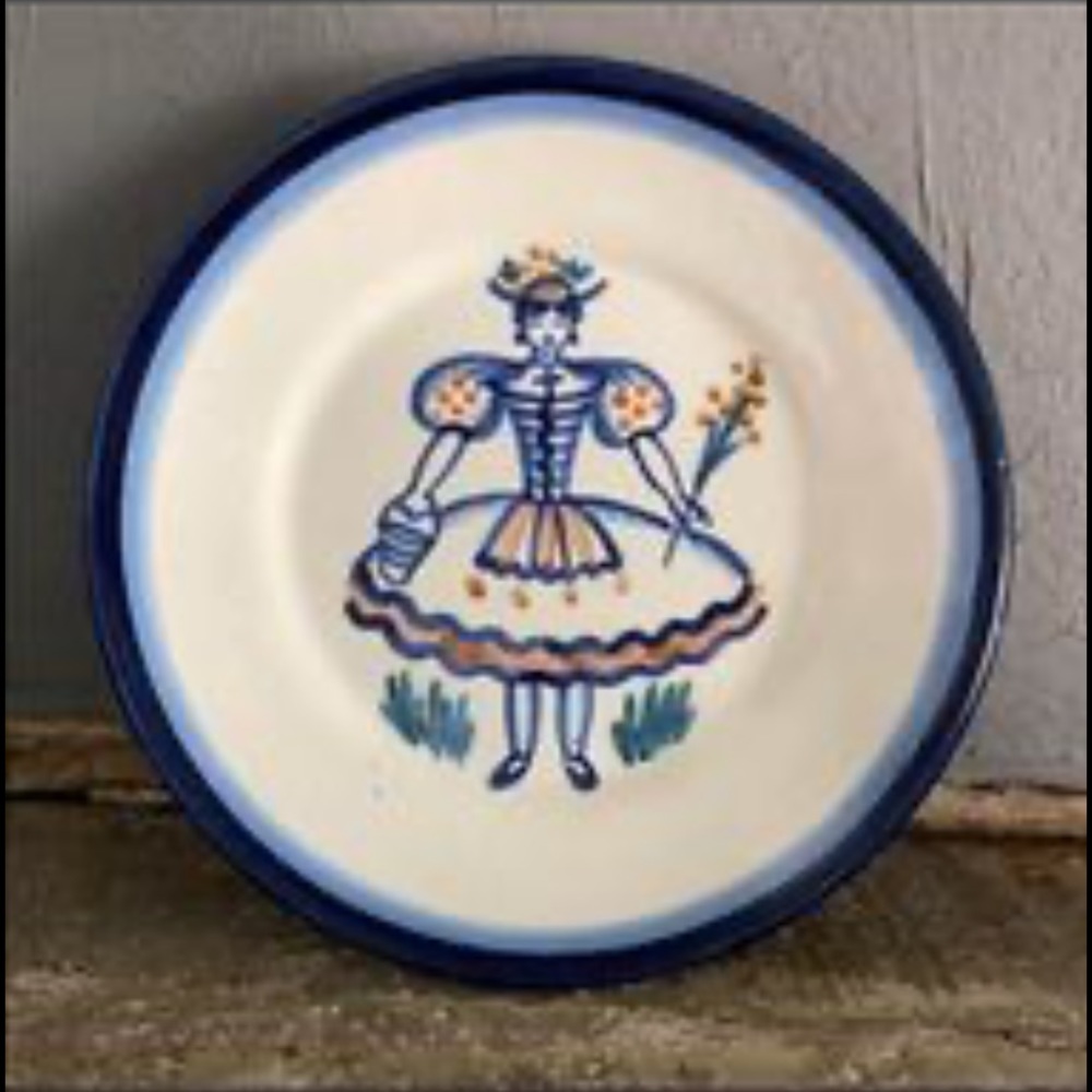 John B Taylor Ceramics Milk Maid Plate